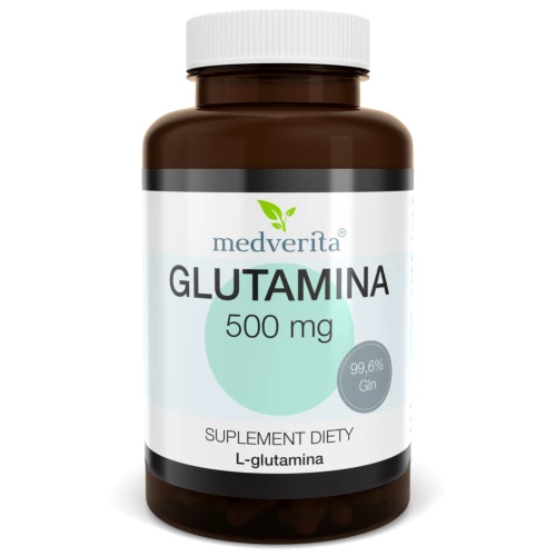 Medverita - L-Glutamina 500 mg - 60 kapsułek